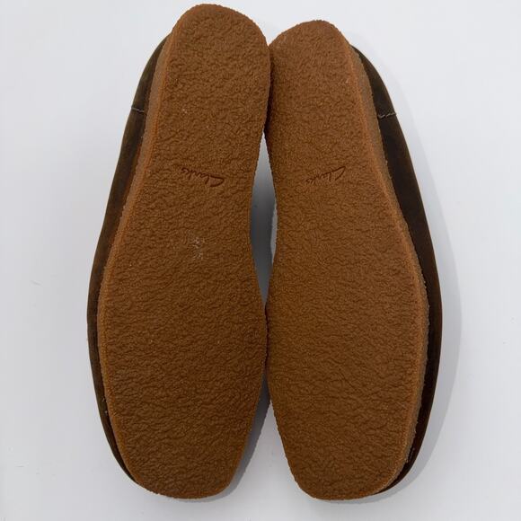 Clarks Chukka Boots Mens Size 10.5M Brown Leather